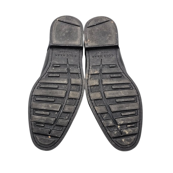 Cole Haan Men\'s Size 13 M US Grand OS Black Leather Apron Split Toe Oxford Shoes main image 6